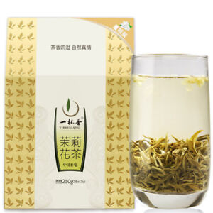 Jasmine Tea Green Tea China Herbal Tea Gift 中国茶叶绿茶花草茶一杯香浓香型茉莉花茶小白毫250g 盒 Ebay