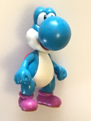 Jakks Pacific Super Mario Light Blue Yoshi 3 Inch Action Figure