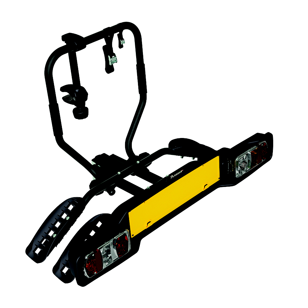 Portabici Per Gancio Traino Siena 2 Bici Fisso Universale Nero Peruzzo