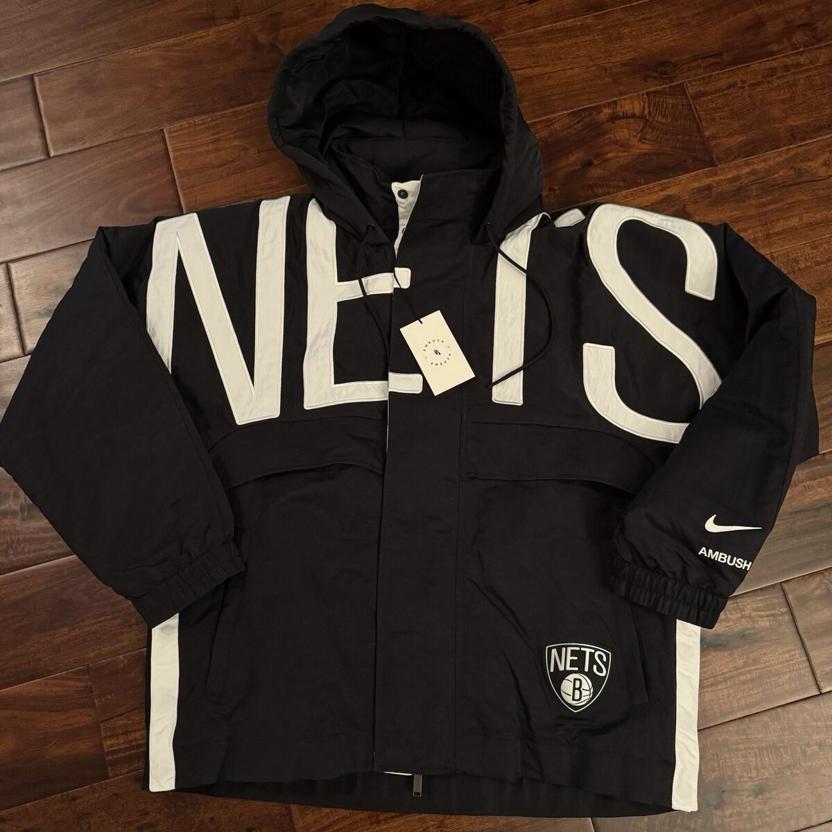 Nike x Ambush x NBA Collection Brooklyn Nets Jacket Size Nike x Ambush x NBA Collection Brooklyn Nets Jacket Size