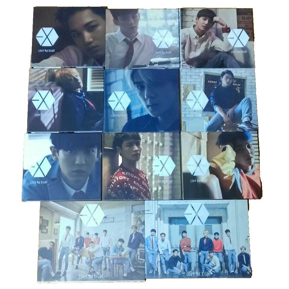11CDs set EXO Love Me Right romantic universe Japan Edition NO
