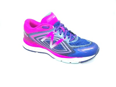 New Balance Girl's 860v8 Running Shoes Pink Navy KJ860NPY SZ