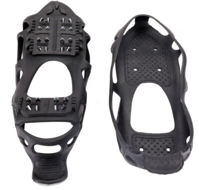 Anti Slip Ice Cleats Over Shoe/Boot Snow Ice Walking Fishing 