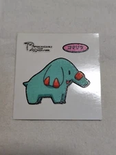 Phanpy Pokemon Daiichi Pan Promo Mini Bread Sticker Japanese Nintendo A6459