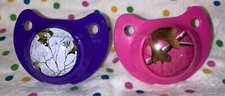 Real Tree Camo Silicone Pacifier  s Purple/Pink Adorable  Orthodontic