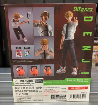 Bandai-Figurine d'action Sh Figuarts Shf Chainsaw Man Denji Yodoji Anime, Butter Model