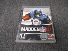 Madden NFL 07 (Sony PlayStation 3, PS3) Complete CIB Tested