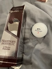 Slazenger Golf Balls 480-interlock box of 3 new