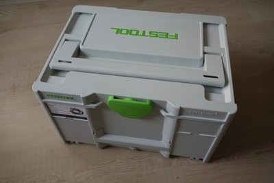 Festool Systainer SYS 3 M 237 Werkzeugkoffer  204843 mit Einlage SYSLITE DUO