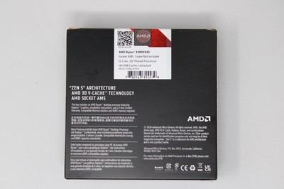 AMD Ryzen 9 9900X3D UNLOCKED AM5 12-Core 24 Thread CPU NEW SEALED