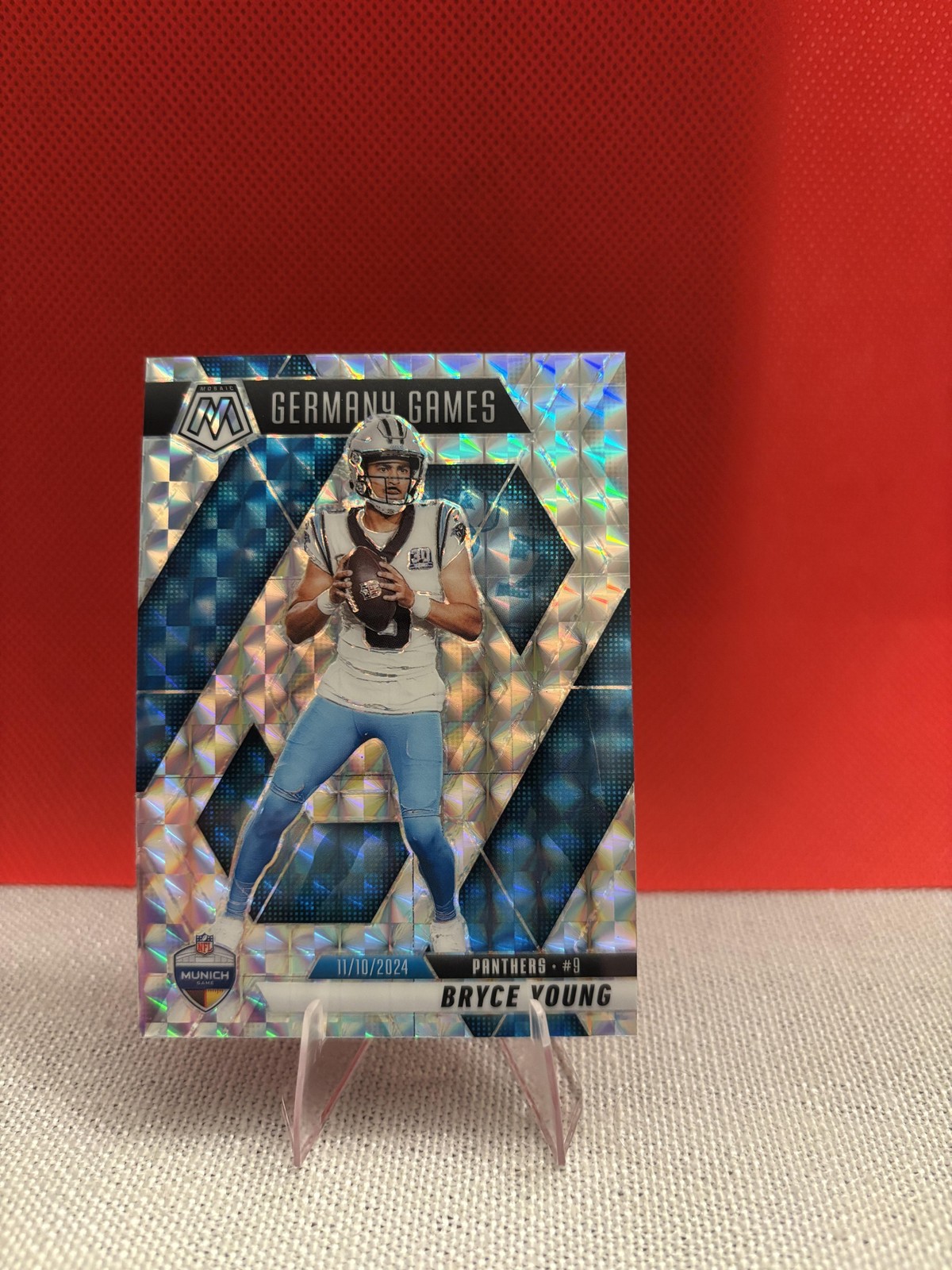 2025 Panini Mosaic #269 Bryce Young Blue Scope