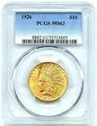 1932 $10 Gold Indian Eagle, PCGS MS63, Very Attractive and Flashy Gold Coin!