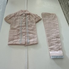 Mattel Barbie, Two Piece Pajamas Pink 1962-1963