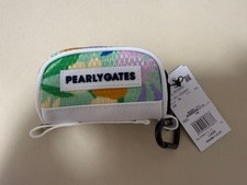 PEARLY GATES Ball Pouch with Carabiner Floral Pattern