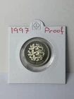 1997 Proof £1 Pound Three Lions One Brilliant Uncirculated Bunc Bu Uncirc