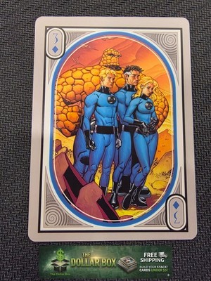 Nmrbrands Marvel Fantastic Four Playing Card 3 Diamonds