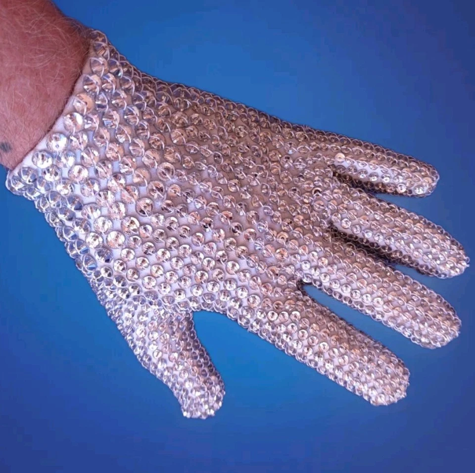 Michael Jackson Exact Replica Crystal Glove (Biopic, Thriller, Bad, Dangerous) - Image 4 of 4
