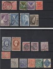 Pays-Bas lot de valeurs moyennes oblitérés
