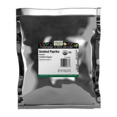 Organic Smoked Paprika Ground  16 Oz By Frontier Coop
