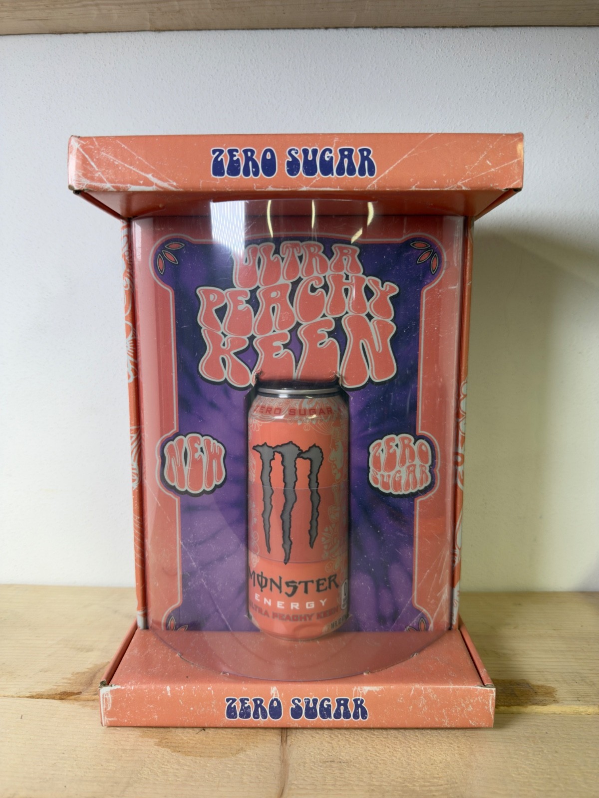 Monster Energy Ultra Peachy Keen Promo Box Full