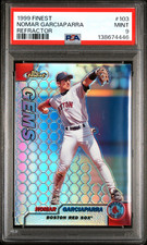1999 Topps Finest NOMAR GARCIAPARRA Refractor PSA 9 MINT - POP 8 Boston Red Sox