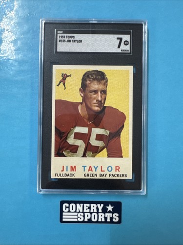 1959 Topps Jim Taylor #155 card