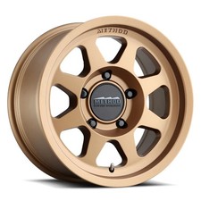 4-new 17 Method Mr701 Bead Grip Wheels 17x9 5x55x127 -12 Bronze Rims 71.5