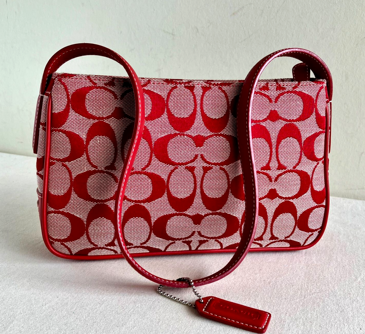 Coach Handbag Accessory Pouch　y2k red Coach Handbag Accessory Pouch y2k red Coach Handbag Accessory
