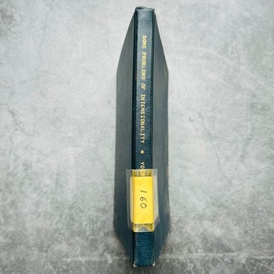 Some Problems of Intensionality Dissertation in Philosophy Hardcover Book 1965