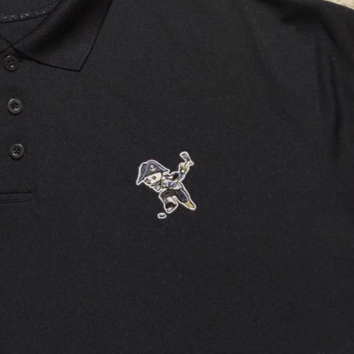 Camisa Polo Under Armour Milwaukee Admirals Para Hombres XL Negra Manga Corta AHL Hockey Foto 3 de 4