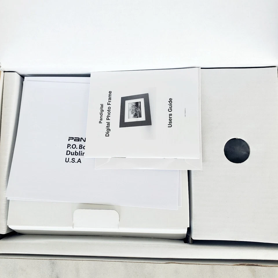 Pandigital PAN3502W02 3.5" Digital Photo Picture Frame (Black) New In Box - Image 4 of 4