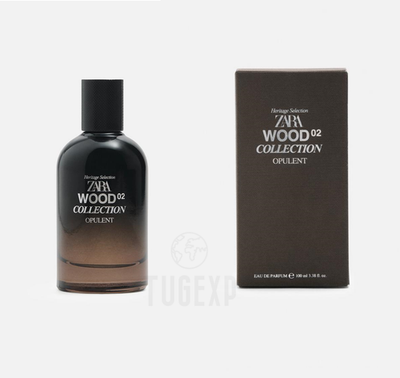 Zara Wood Collection 02 Opulent Eau de Parfum Men Perfume 3.4oz