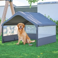 Dog Shade Shelter Portable Pet Tent Water Resistant Dog House Shade Protection