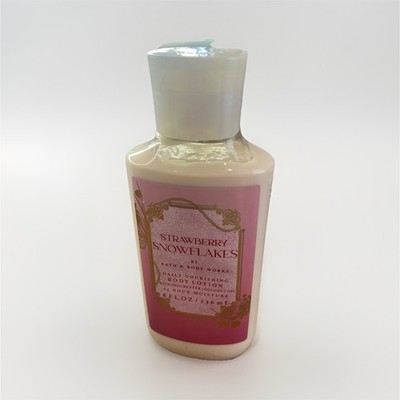 Bath & Body Works Strawberry Snowflakes Body Lotion, Moisturizer, 8 fl oz