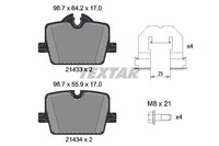 Textar Klocki Ham. BMW T. 3/4/Z4/I4 2,0-3,0 18- 2143301