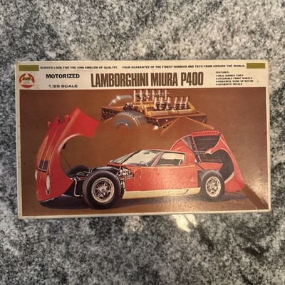Eidai 1/25 Lamborghini Miura P400 Motorized New Kit