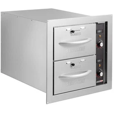 Double Narrow Built-In Drawer Warmer - 900W, 120V