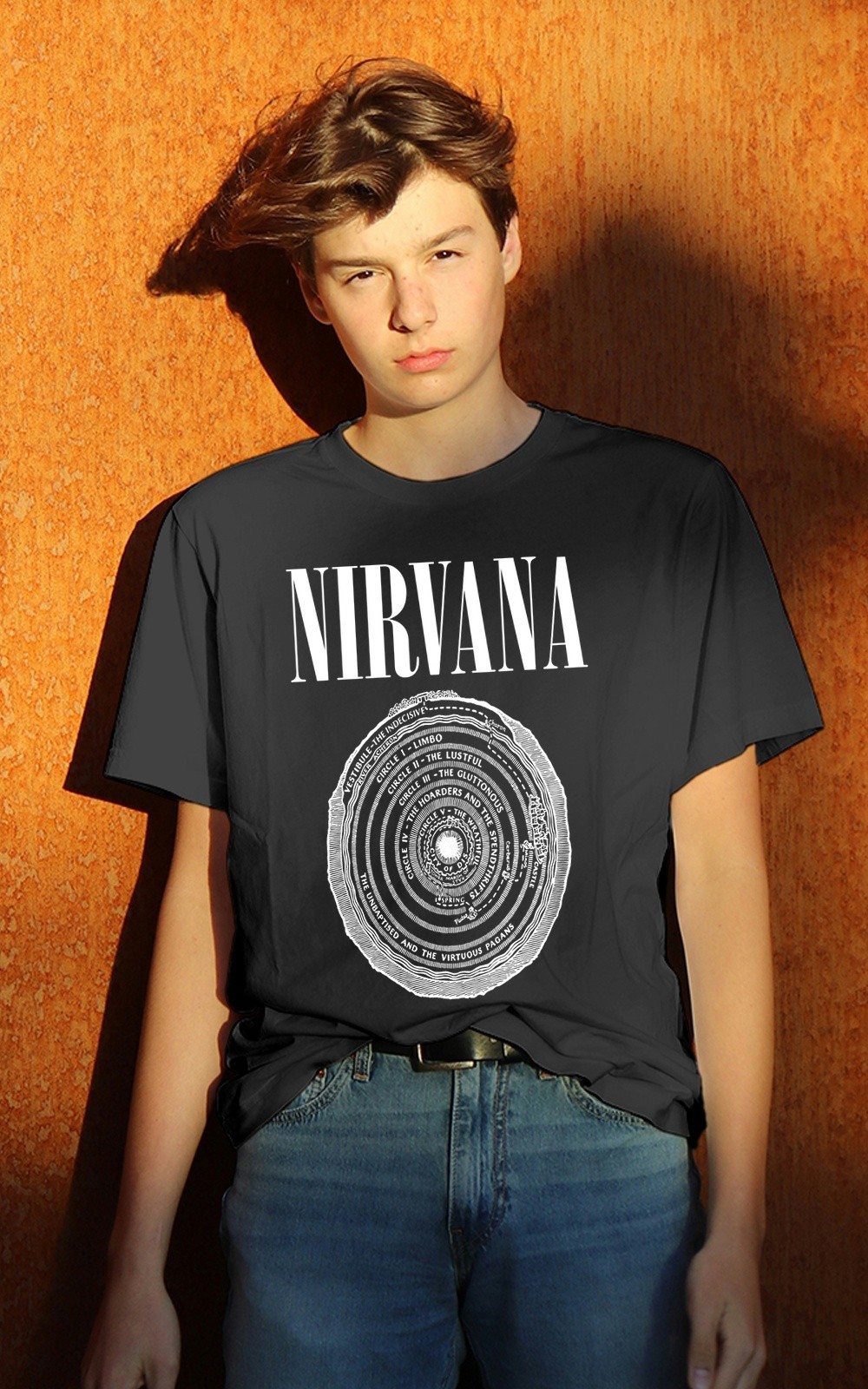 Nirvana Vestibule Circles Of Hell Unisex Tee Sizes S-4XL For Fans  