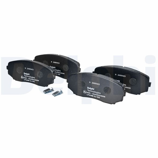 Bremsbelagsatz Scheibenbremse Delphi LP3399 FüR Outlander Mitsubishi Eclipse 3-image