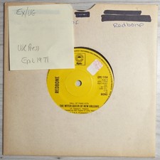 Redbone The Witch Queen Of New Orleans Vinyl Record 7" EX/VG EPC1154