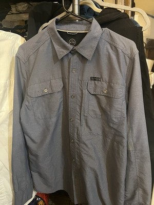 Wrangler ATG Men's Long Sleeve Shirt Size M, Regular Fit, Button-Up, Pockets