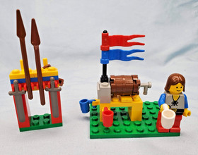 LEGO Castle: Knight's Challenge 1584 100% complete except for 2 feathers