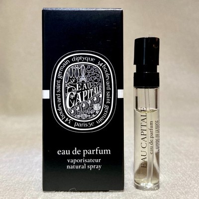 Diptyque Eau Capitale Eau de Parfum EDP Sample Spray .06oz, 2ml New in Box