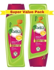 Vatika Egg And Honey Repair Restore Hair Nourishing Shampoo & Conditioner 800ml 17.49 per litre