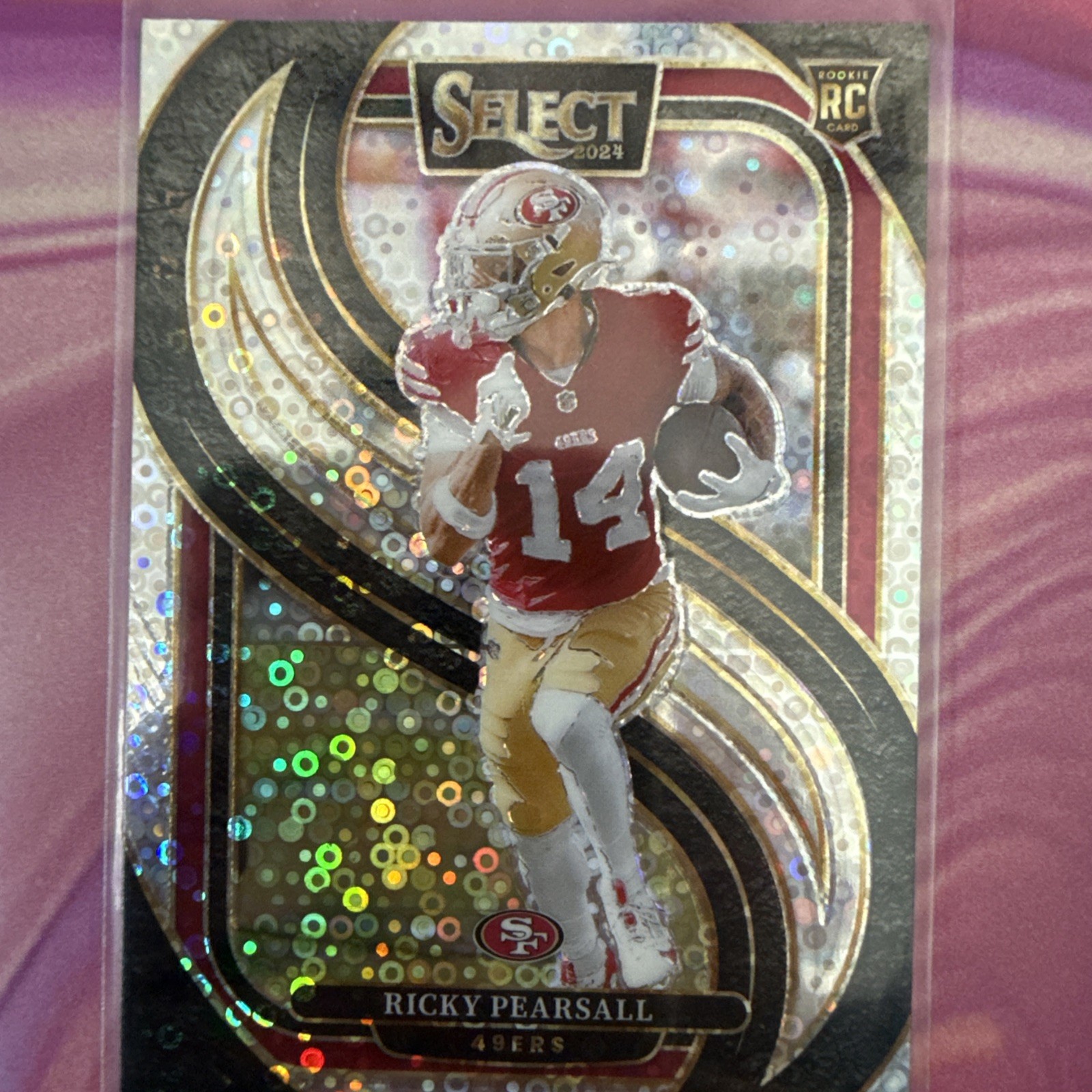 2024 Panini Select Ricky Pearsall Silver Disco RC #173 Premier Level