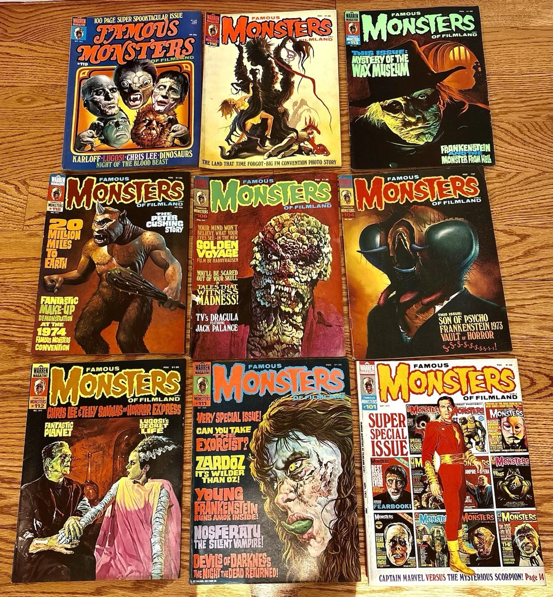 本 Famous Monsters Magazine #144 洋書