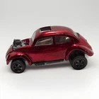 Vintage 1967-68 Mattel Hot Wheels Redline Red Custom Pink / Red Volkswagen EX