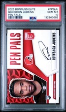 2025 Panini Donruss Elite Pen Pals Quinshon Judkins #PP-QJU (AU, RC) - PSA 10!!