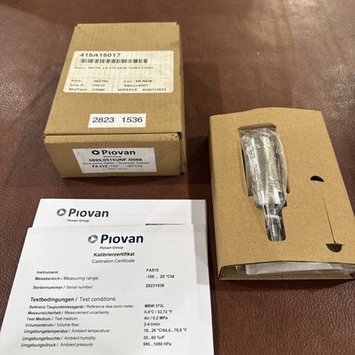 Piovan 0699.015UNF / 0088 Dew Point Meter / Taupunkt Sensor FA 515 - 100  +20Ctd