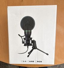 Yush Electronic Technology ME4 USB 3.5mm Freestanding Microphone Black
